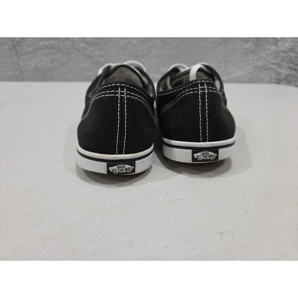 Vans Mens Era 721356 Black Casual Thin Sole Shoes Sneakers Size M 9 W 10.5
